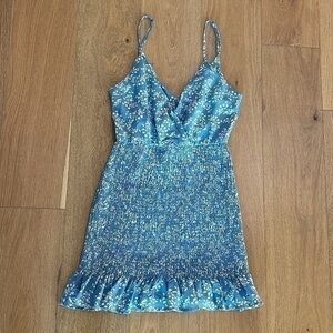 Floral Printed Smocking Mini Dress | romantic | flirty | Endless Blu